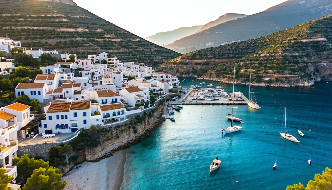 Kalkan'in tarihi liman bolgesi ve Akdeniz manzarasi